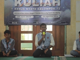 Sambutan Ketua Kelompok 71 Neglasari