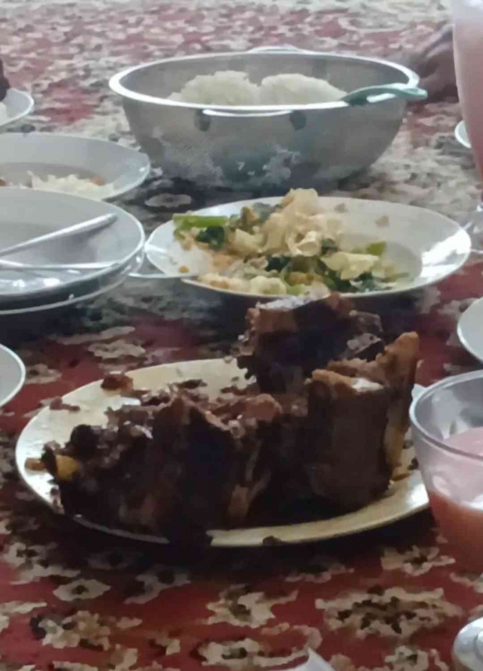 Iga bakar galigul (dokumentasi pribadi|Isti Yogiswandani)