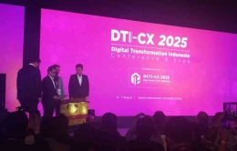 Pembukaan pameran teknologi DTI-CX 2025. (Sumber: Setiyo)