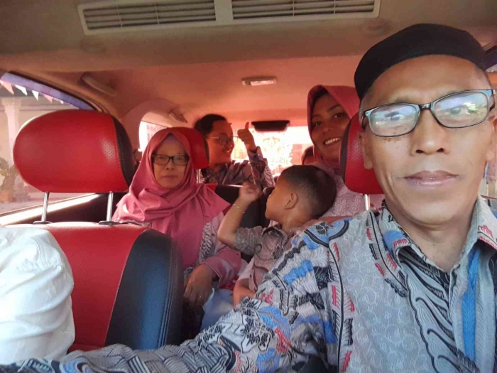 Menghadiri resepsi (dokpri)