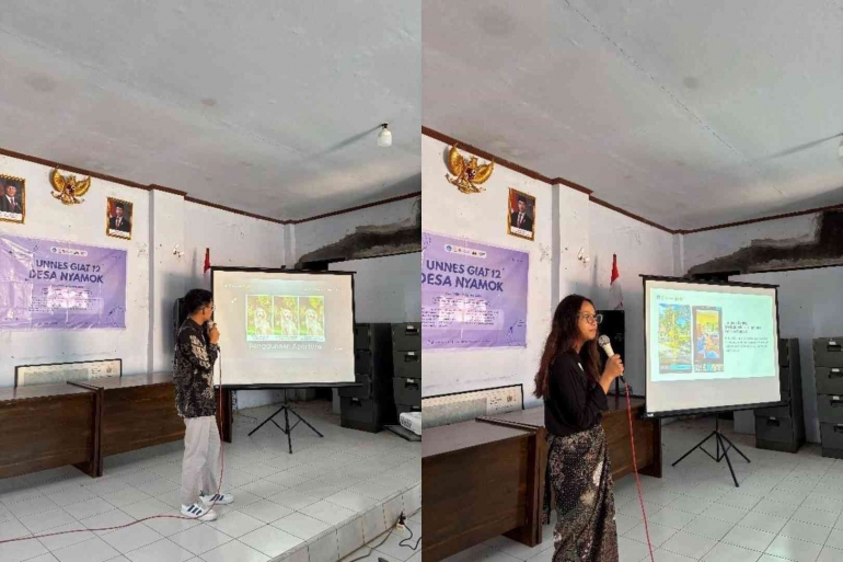 Pemaparan materi oleh para pembawa materi (Sumber: Penulis)