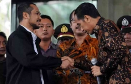 Ilustrasi Abraham Samad dan Joko Widodo (Sumber: Sulawesinetwork.com)