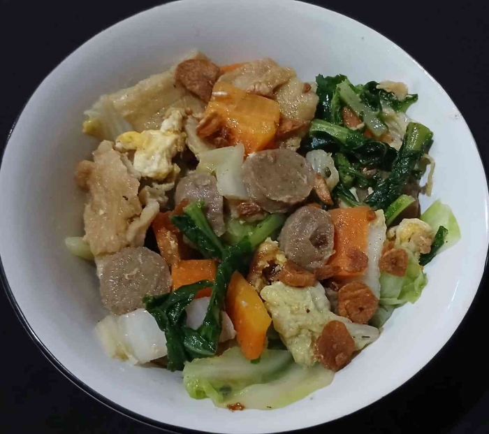 Capcay minimalis (dokumentasi pribadi|Isti Yogiswandani)