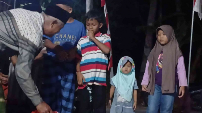 Pemenang lomba makan kerupuk (Dokumentasi pribadi|Isti Yogiswandani)