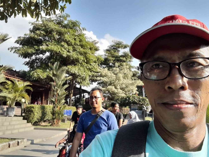 Terik mentari sangat terasa (dokpri)