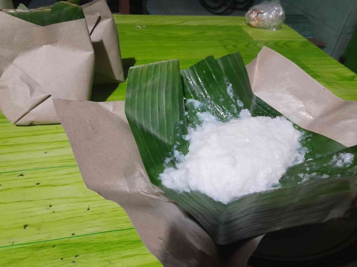 Satu porsi bubur @Rp 2.500 (dokpri)