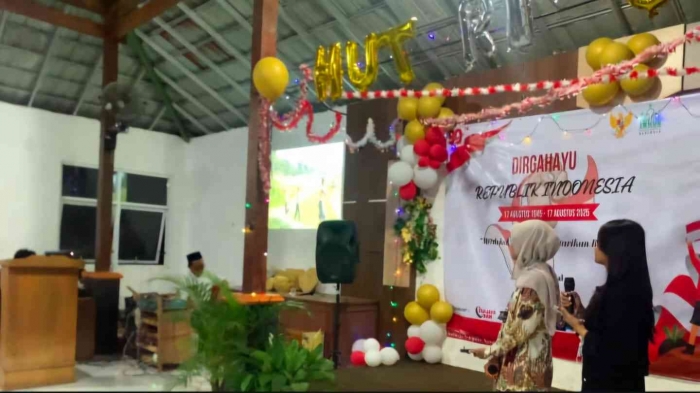 Pengumuman juara dan penayangan video terbaik (Sumber: ig giat12.desasempulur)