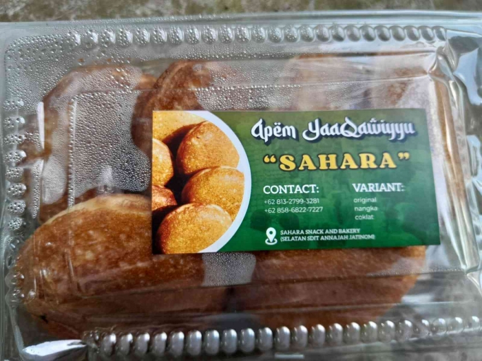 Ada tiga rasa kue apem (dokpri)