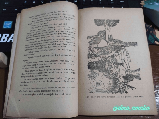 Sumber Foto: Dok. Pribadi / Dina Amalia (Koleksi Buku Lawas 'Daun Harum' 1975)