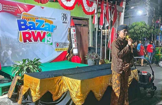 Ketua RW 19, Basuki Budi Pranyoto, (Foto : ghoni)