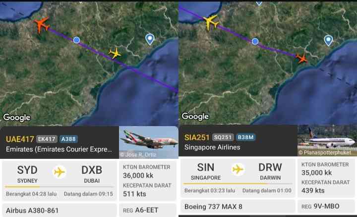 Ini Letak Kesalahan RVSM dari Boeing 737 Max 8 dan Airbus A380 861 di ...