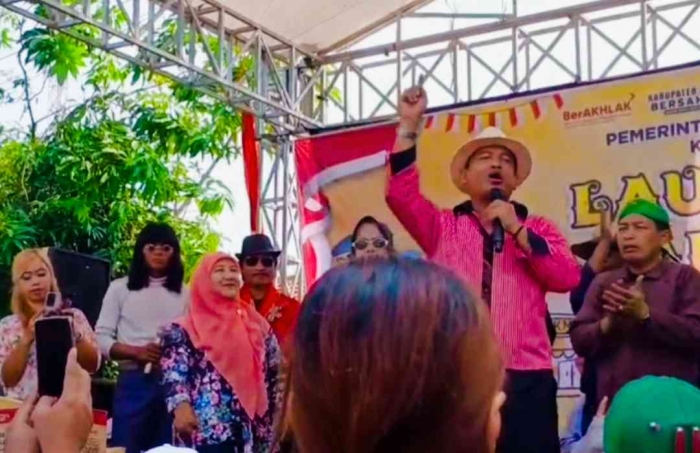 Wabup Madiun: Satu rumah, 1 pohon mangga kualitas ekspor(Dokumentasi pribadi: Isti Yogiswandani)