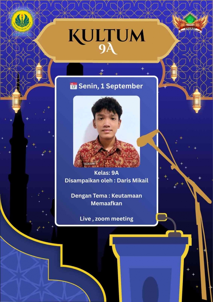 Kultum siswa SMP Labschool Jakarta/dokpri