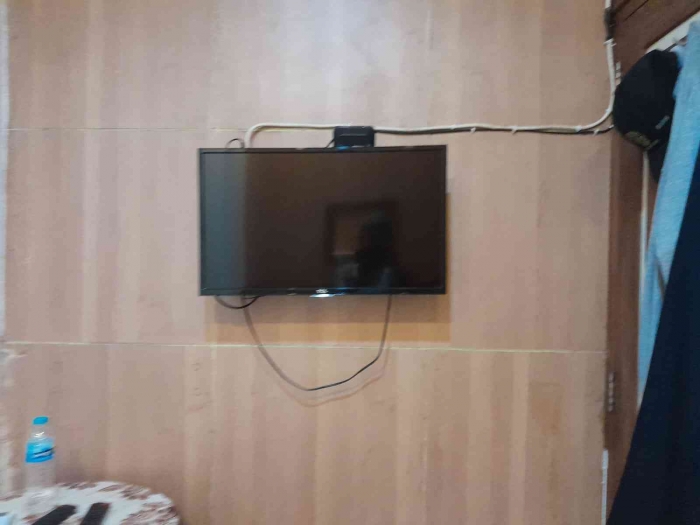 Televisi di dinding (dokpri)