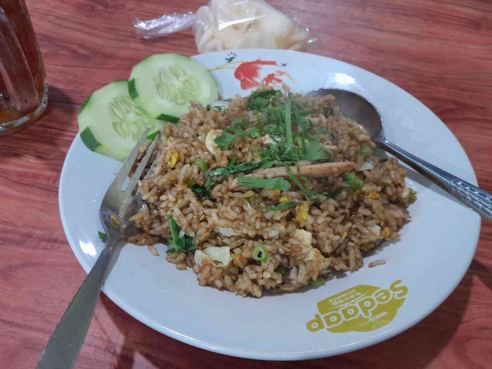 Satu porsi nasi goreng (dokpri)