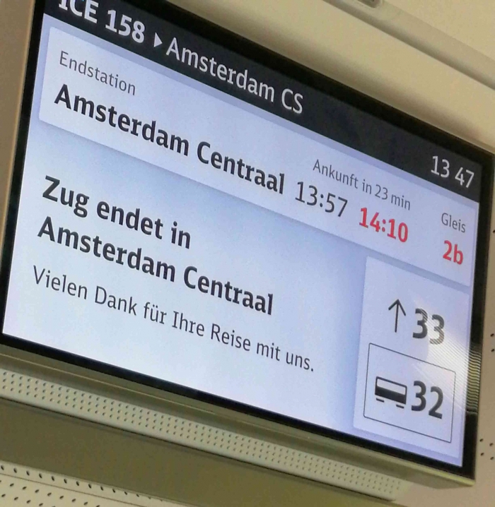 Monitor di kereta express ICE (dokumentasi pribadi)