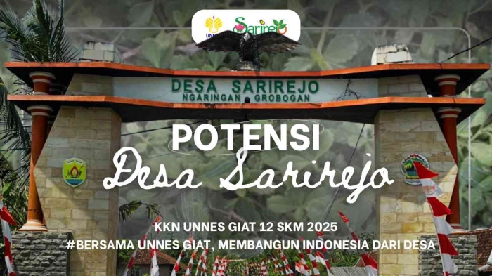 Thumbnail YouTube Video Potensi Desa Sarirejo (29/08/2025) (Sumber: YouTube desa sarirejo)
