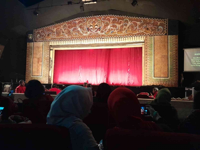 Panggung tempat pertunjukan WO (dokpri)