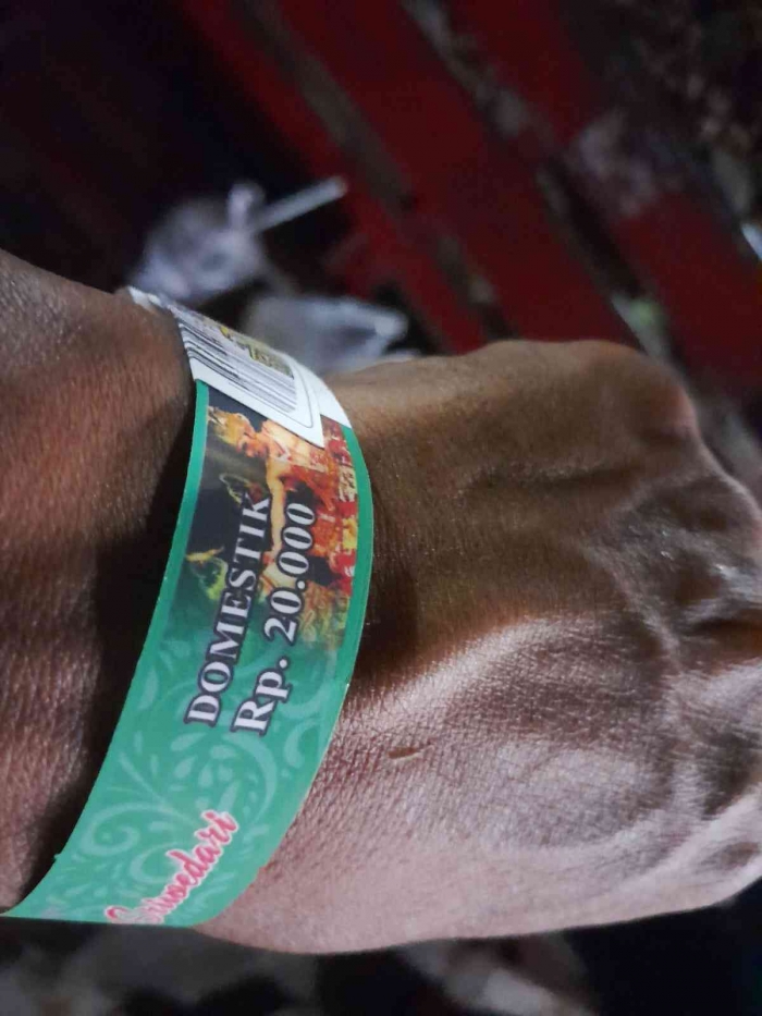 Tiket nonton WO domestik Rp 20.000 (dokpri)