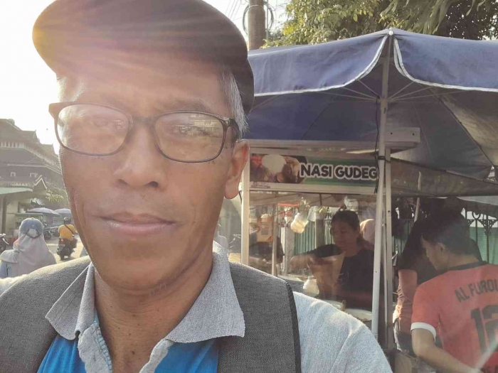 Sarapan nasi gudeg (dokpri)