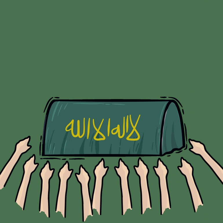 Vector Keranda Standar Keranda yang Baik untuk Menunjang Pengurusan Jenazah Islami ...