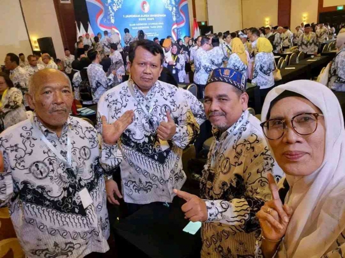 Omjay dkk pengurus Ikatan Guru Informatika PGRI/dokpri