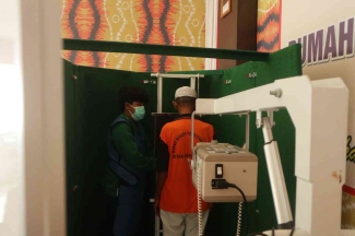 Rumah Tahanan Negara Marabahan Gelar Rontgen Massal