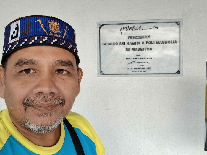 Omjay di rs mas mitra bekasi/dokpri