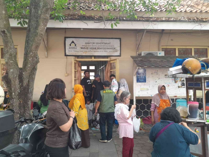 Kantor Sekretariat masjid Gedhe Yogyakarta (dokpri)