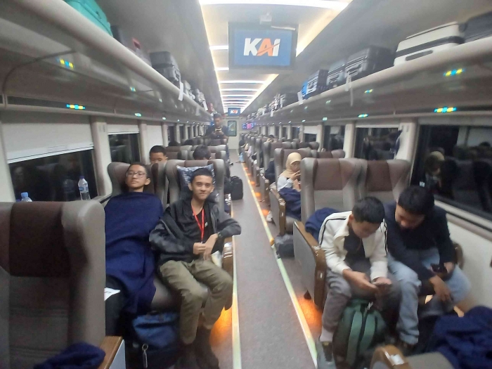 Suasana di gerbong 7/dokpri
