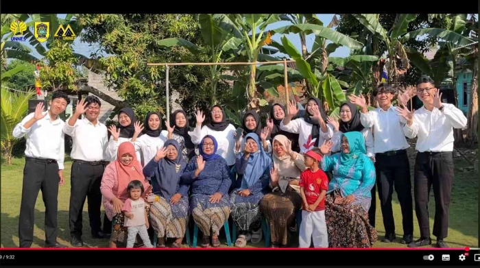 Video Profil Desa Majegan, Kabupaten Klaten (10/9/2025). Sumber : Youtube UNNES GIAT 12 DESA MAJEGAN