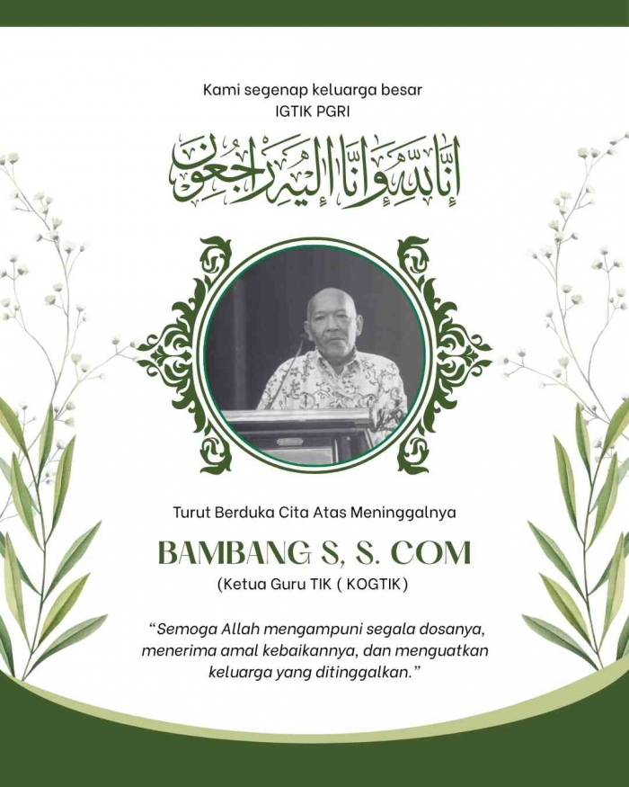 Kabar duka dari pgri/kogtik