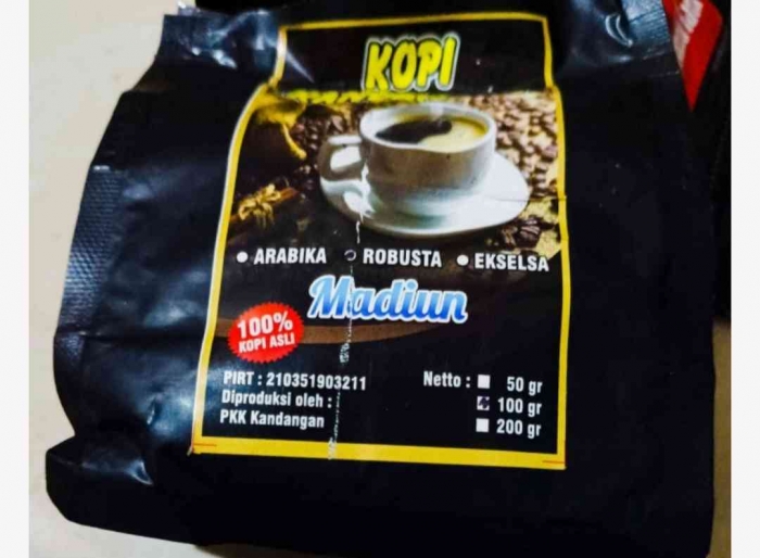 Kopi Kandangan Robusta (Dokumentasi pribadi: Isti Yogiswandani)