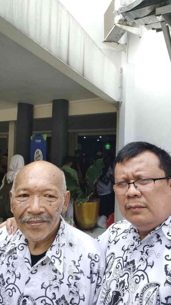 Pak Bambang dan pak Simon/dokpri