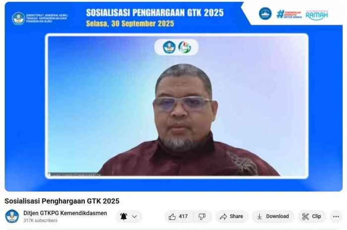 sosialisasi gtk/ kemdikdasmen