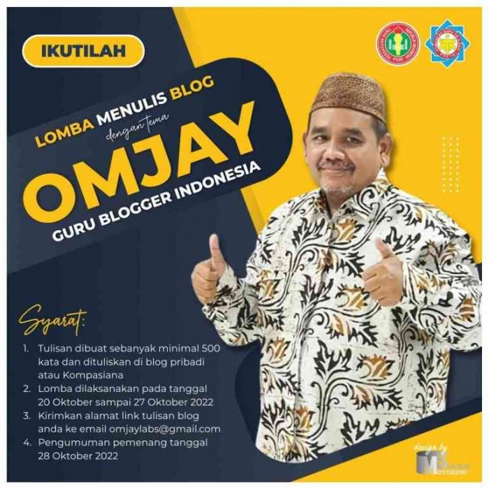 Omjay pernah bikin lomba menulis/dokpri