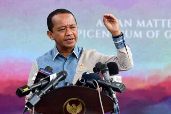 Menteri Energi dan Sumber Daya Mineral (ESDM) sekaligus Ketua Umum Partai Golkar, Bahlil Lahaladia. (Dok. Sekretariat Presiden/Kompas.com)