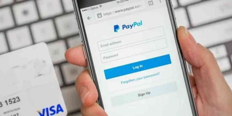 Ilustrasi PayPal (Sumber: Kompas Money)