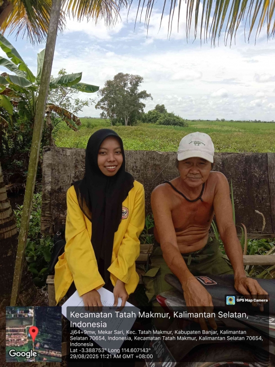 Warga di kecamatan Tatah Makmur, Kelurahan Mekar Sari (Responden Ketiga)