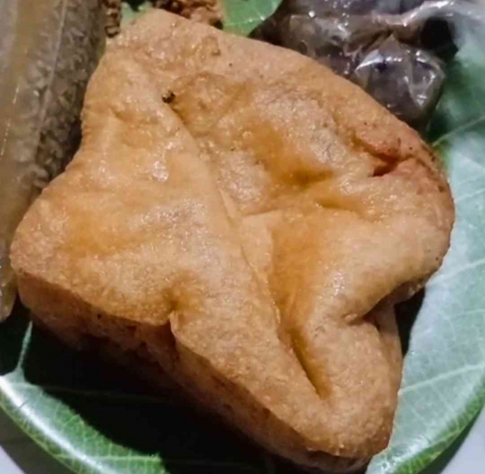Tahu kulit Segede gaban(Dokumentasi pribadi: Isti Yogiswandani)