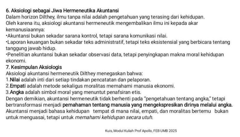 Dokumen Modul oleh Prof. Dr. Apollo Daito, S.E., Ak., M.Si., CIFM., CIABV., CIABG.