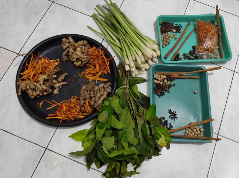 Bahan untuk konsumsi 200 gelas. (Dokumen pribadi)Â