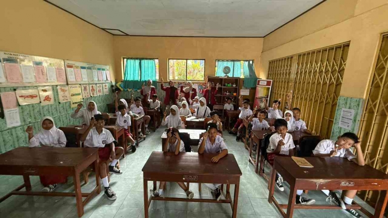Suasana Ruang Kelas SD Negeri 01 KwadunganÂ