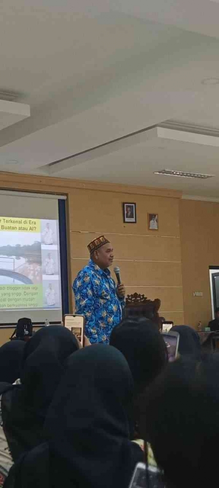 Omjay narsum di SMKN 6 Jakarta/dokpri