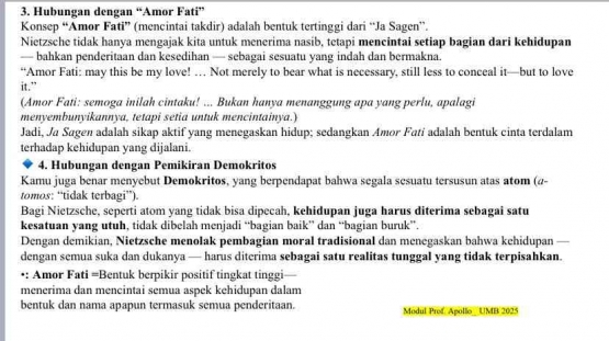 Sumber : Modul Prof Apollo