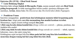 Epictetus (Sumber: Modul Etik Mercu Buana dan Pendidikan Anti Korupsi)