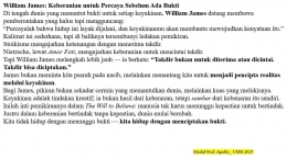 William James (Sumber: Modul Etik Mercu Buana dan Pendidikan Anti Korupsi)