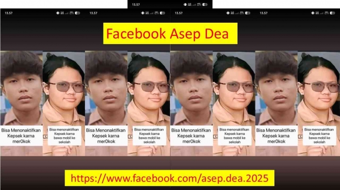 Dunia sudah terbalik/asep dea