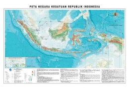 Peta Negara Kesatuan Republik Indonesia (NKRI). Foto: Indonesia.go.id via Media Indonesia