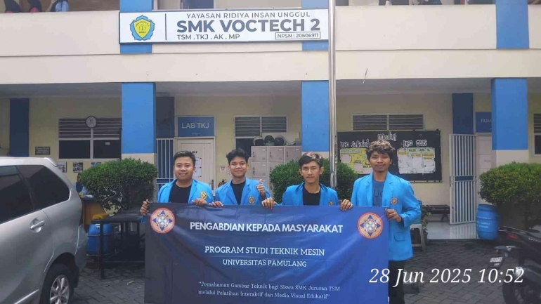 Foto pkm mahasiswa unpam, sumber: dok.pribadi